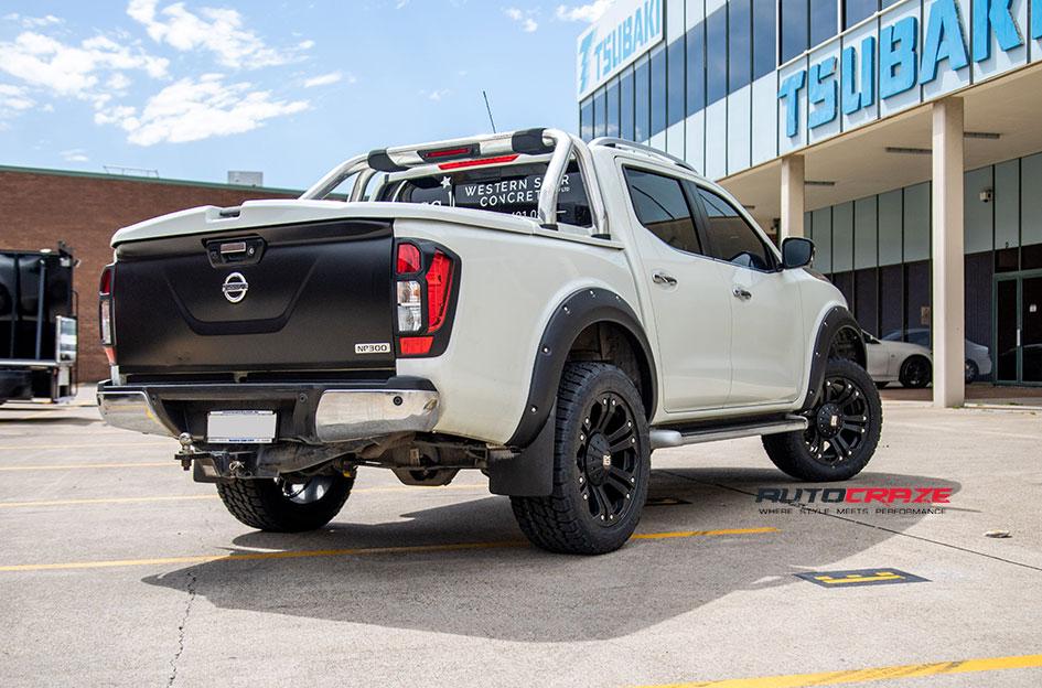 NISSAN NAVARA MONSTER XD MATTE BLACK